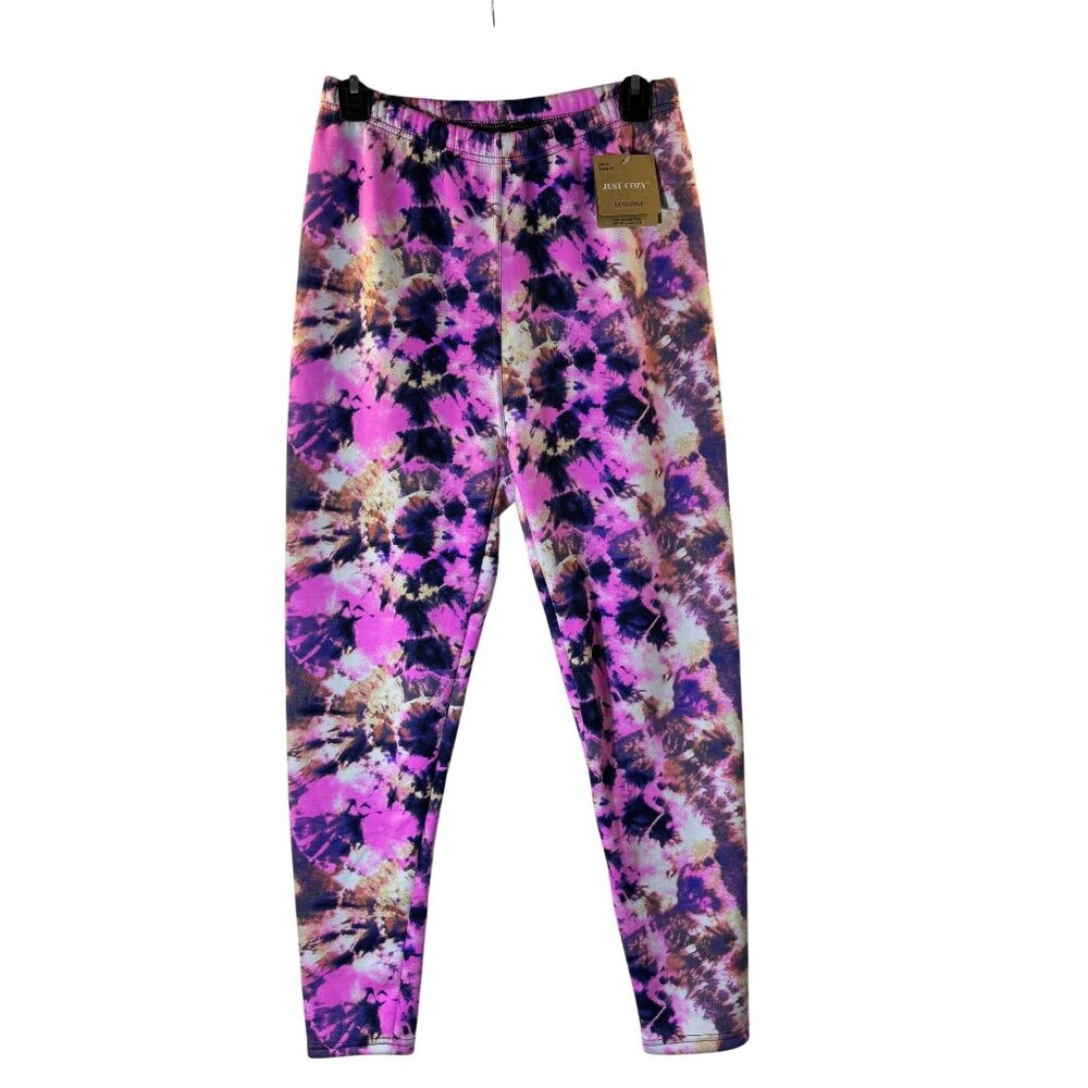 Tie-Dye Just Cozy XL Tall 4-Way Stretch Leggings Soft Comfortable Elastic Waist